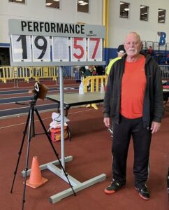 Ken Moss (M75) Weight Throw WR 19.57M