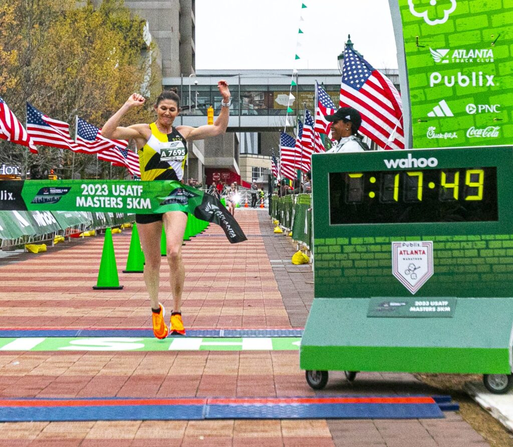 Jennifer Pesce USATF Masters Women Atlanta 5k